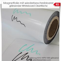 Selbstklebende Magnetfolie als Rolle oder Zuschnitt von Magna-C